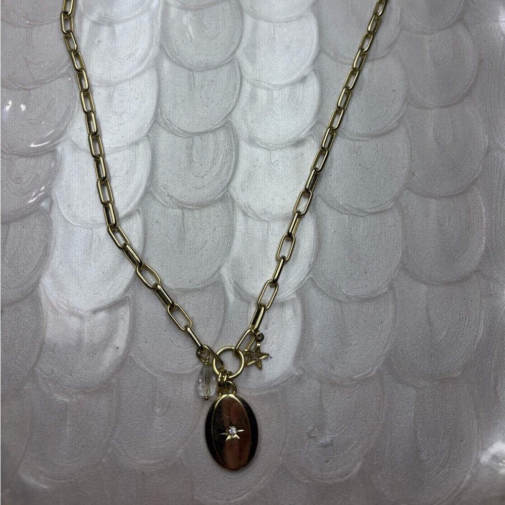 Sorrelli Gold Chain Necklace with Star Pendant